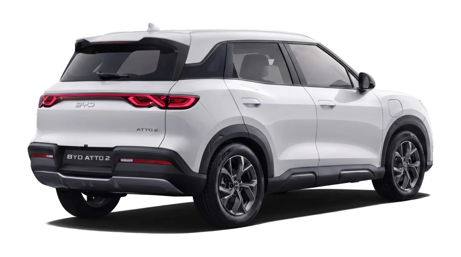 BYD ATTO 2 · CarDB imagery — Passenger rear